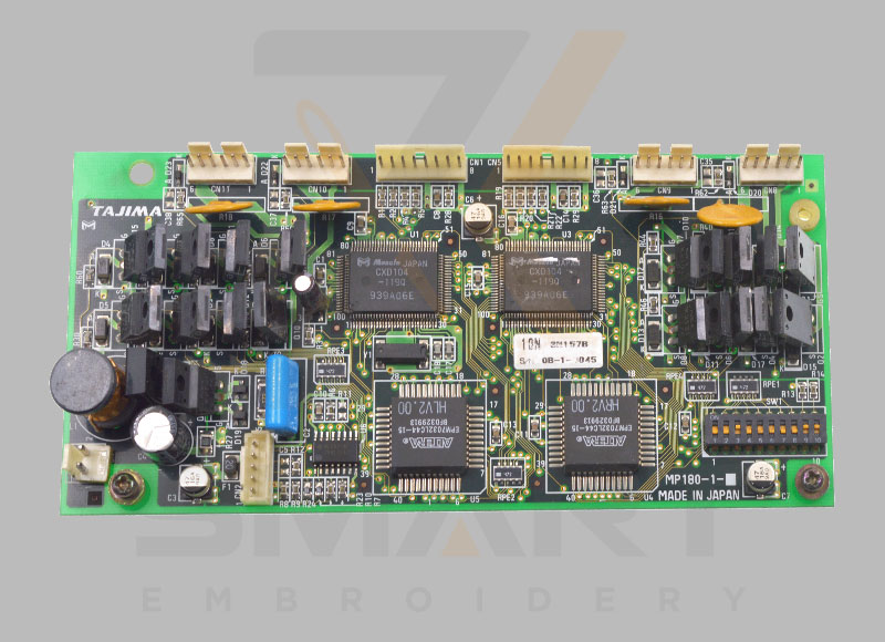 Používá se MP 180-1 Elektronická karta HLV 2.00 pro stroj na stroj na jednu hlavu Tajima 0J27001060 CL6101A60000