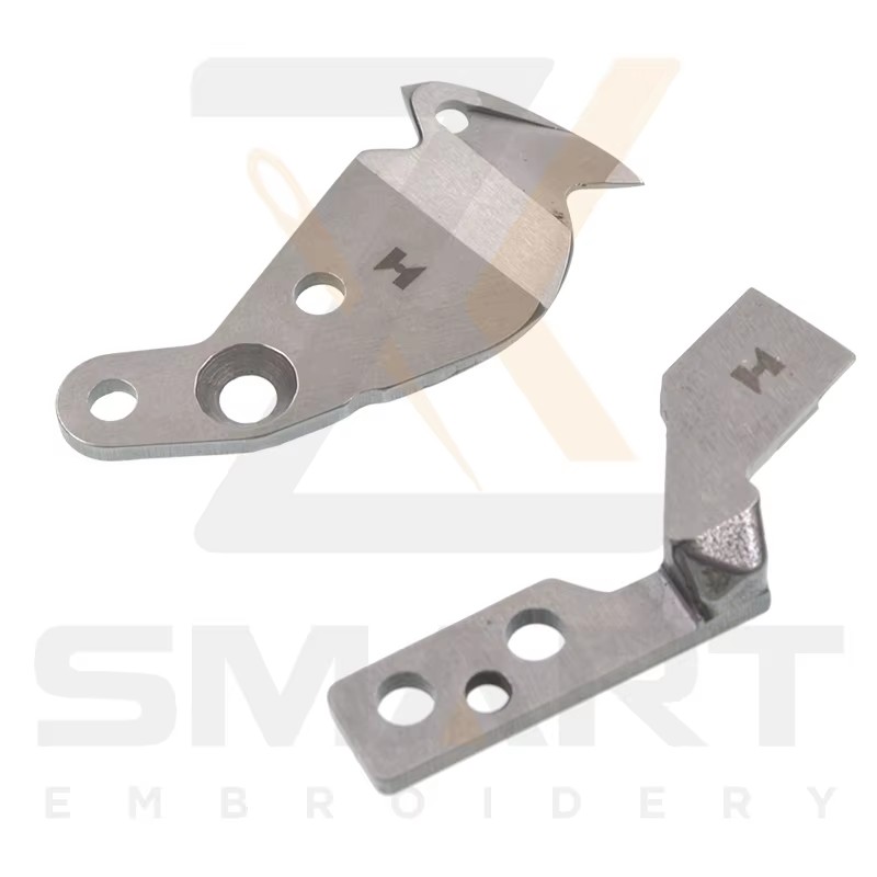 Kopírovací H pohyblivý a pevný nůž FX0206010000 FX020701000 pro Tajima a čínský závěsný stroj