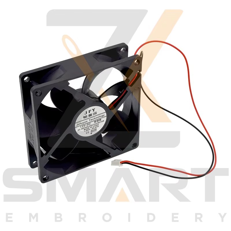 Chladicí ventilátor 90*90 MM 12 Volt pro stroje na broušení EDH06-90*90-12V