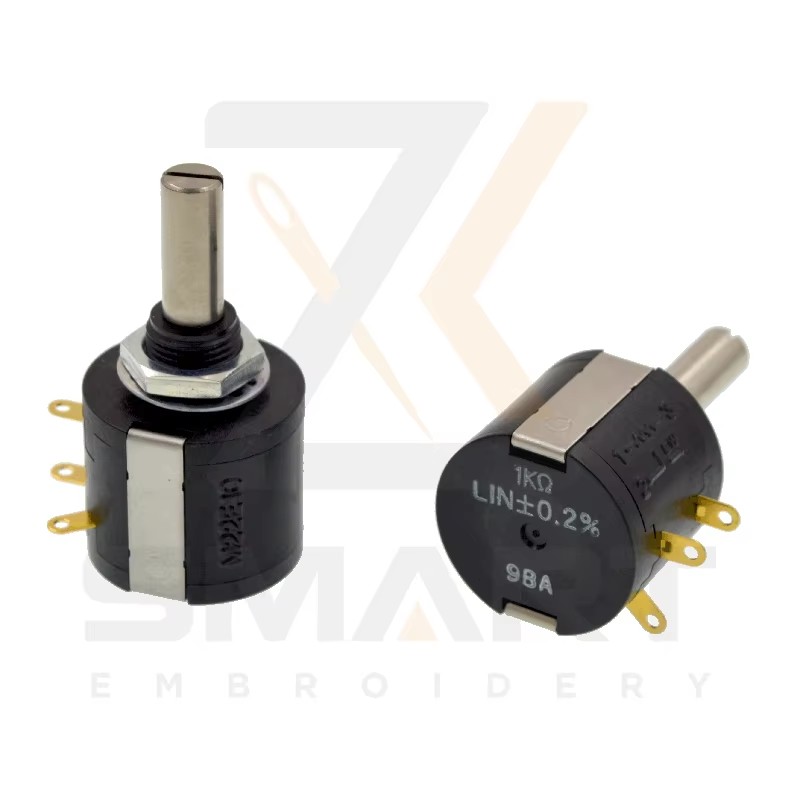 Potentiometr M22E10 1K pro Tajima SWF čínské obráběcí stroje