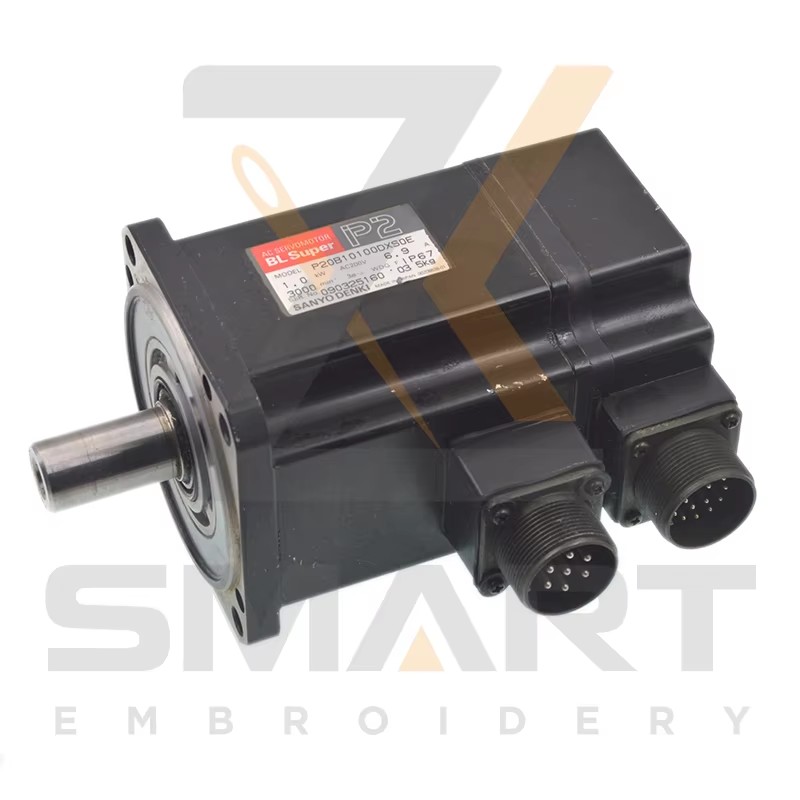 Použitý SWF XY Frame Servo Motor P20B10100DXS0E 1KW HB SA Series Embroidery Machine Parts ESWF-P20B10100DXS0E-U