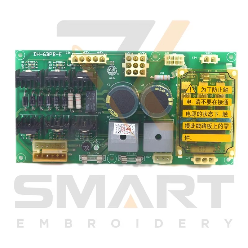 Použité DAHAO 6BPB napájecí karta čínské závitové stroje díly EDH04-6BPB-U