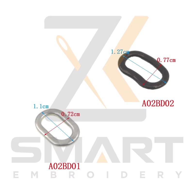 10 dílků Barudan Embroidery Machine Parts Washer pro Cam (1) HB230070 Washer pro Cam (2) HB230080
