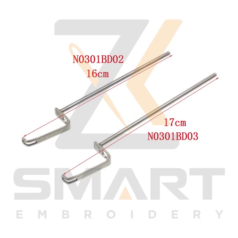 Dobrá kvalita Barudan Embroidery Machine Parts RD230370 RD230370C HT230143 Stisknutá noha tkanina držák N0301BD02 N0301BD03
