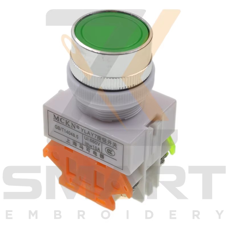 Přepínač tlačítka Green Red YLAY7 Embroidery Machine Parts EDH06-YLAY7